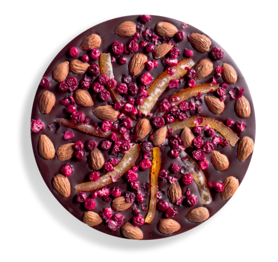 Новогодняя коллекция 2020, Шоколадная пицца ручной работы 250 г (красная коллекция с окном-елочкой) арт. Т1876 Новогодняя коллекция 2020, Шоколадная пицца ручной работы 250 г (красная коллекция с окном-елочкой) арт. Т1876