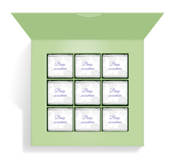 Новогодняя коллекция 2020, Набор конфет с начинками, 103 г (Девятница, бирюза) арт. Т1835 Новогодняя коллекция 2020, Набор конфет с начинками, 103 г (Девятница, бирюза) арт. Т1835