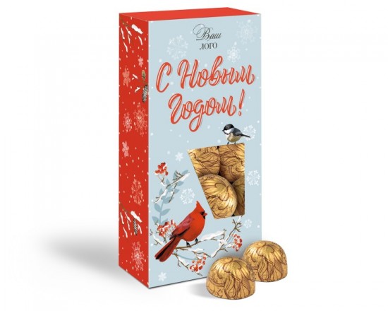 Шоколадные подарки на Новый Год 2021, Набор конфет, 250 г арт. Т2813