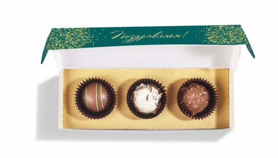 Комплименты, Шоколадный набор Футляр, 3 конфеты арт. Т3255 Комплименты, Шоколадный набор Футляр, 3 конфеты арт. Т3255