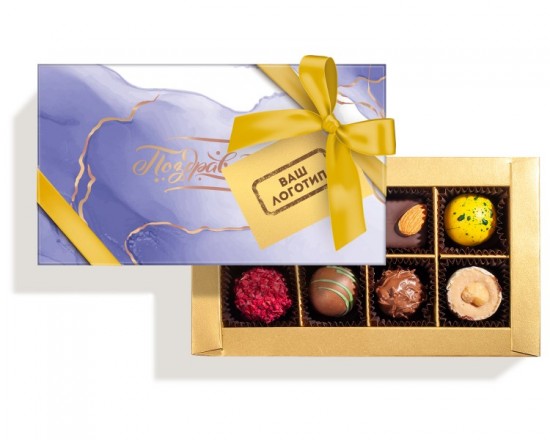 Конфеты ручной работы, Ассорти конфет ручной, 8 шт. (2*4) арт. Т3258 Конфеты ручной работы, Ассорти конфет ручной, 8 шт. (2*4) арт. Т3258