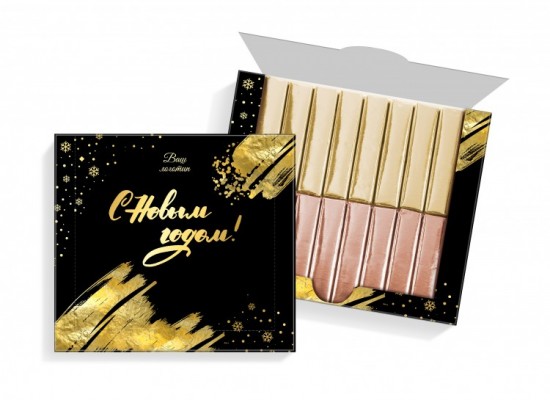 Большие подарочные наборы, Шоколадный набор Елка 250 г (20 шоколадных стиков) арт. Т3531 Большие подарочные наборы, Шоколадный набор Елка 250 г (20 шоколадных стиков) арт. Т3531