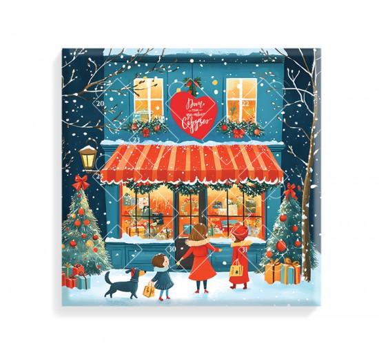 Подарочные наборы, Набор Адвент-календарь, 12 конфет Априори арт. Т3812 Подарочные наборы, Набор Адвент-календарь, 12 конфет Априори арт. Т3812