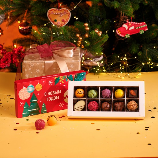 Конфеты ручной работы, Ассорти конфет ручной работы, 10 шт.(5х2) арт. Т3834 Конфеты ручной работы, Ассорти конфет ручной работы, 10 шт.(5х2) арт. Т3834